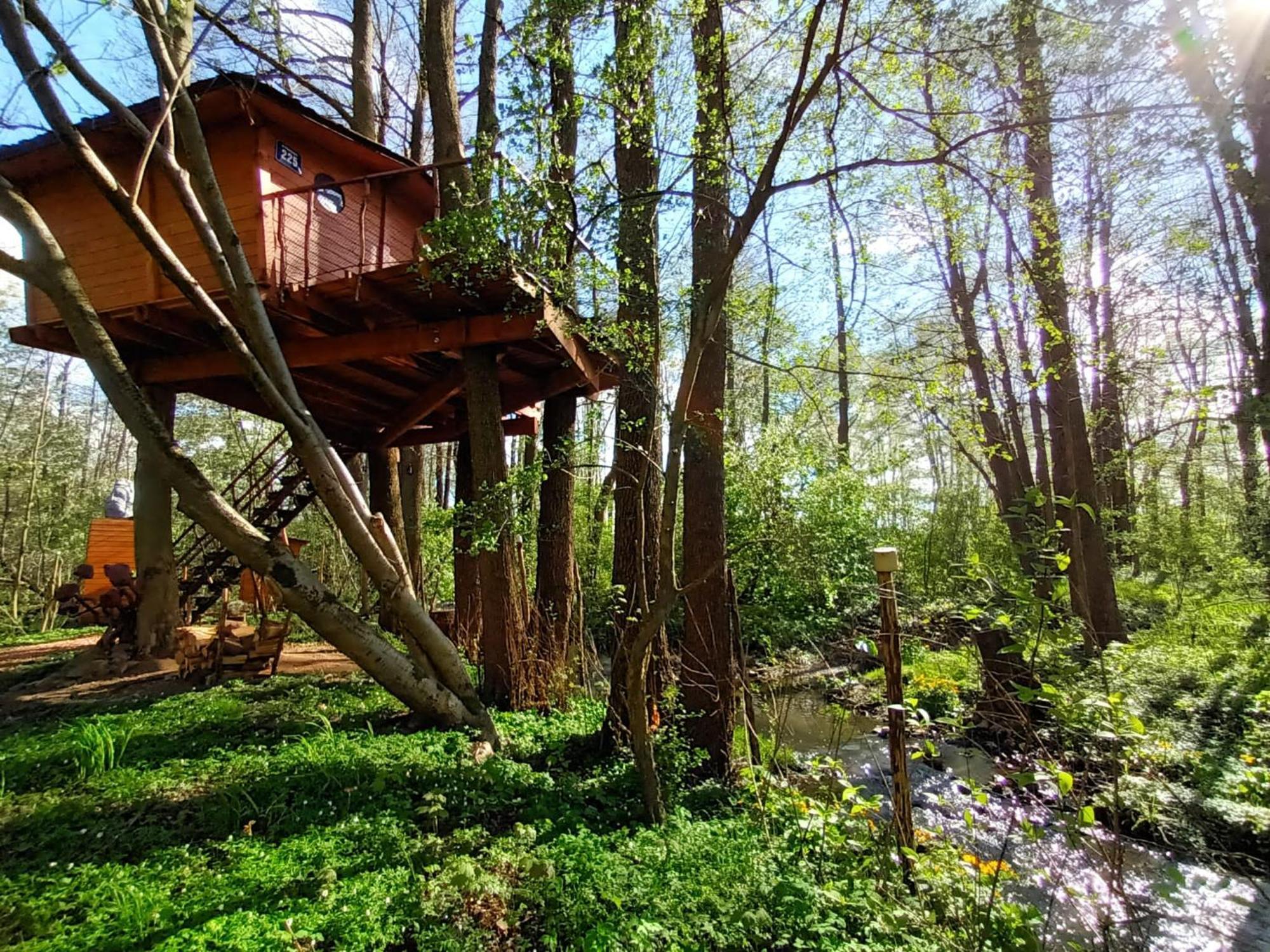 Treehouse V Brdech Villa Bohutin  Exterior photo